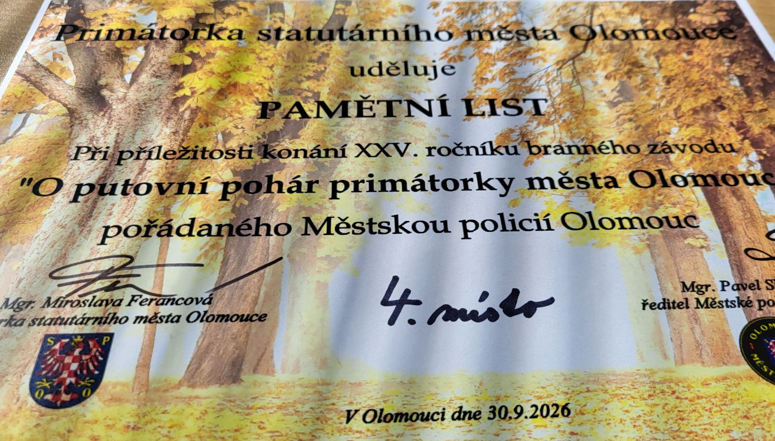 Skvělý úspěch našich žáků v branném závodě